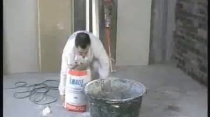 Клей дли гипсокартона Knauf Perlfix. Применение.