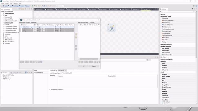 Tuto Talend : Comment importer des données JSON d'un WEB SERVICE REST ? смотреть онлайн