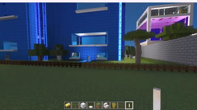 Minecraft 2022 NVIDIA RTX lit green grass street смотреть онлайн