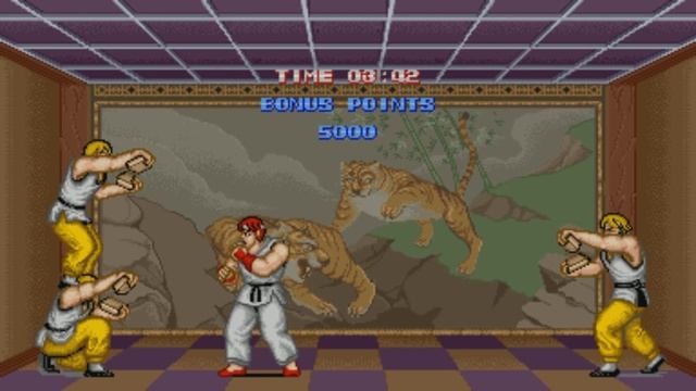 Street Fighter 1987 Gameplay