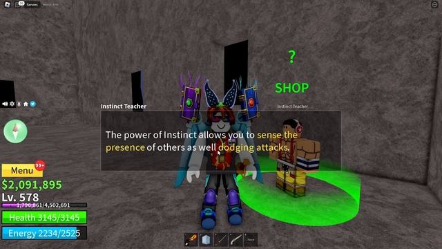 How To Talk With Instinct Teacher | How To Get Instinct V1 | Roblox Blox Fruits смотреть онлайн