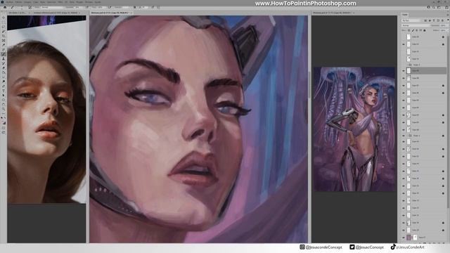 Day 21. Little by Little, Painting every day in photoshop, Jesus Conde смотреть онлайн