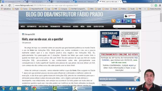 Hints, quando usá-los para otimizar instruções SQL? смотреть онлайн