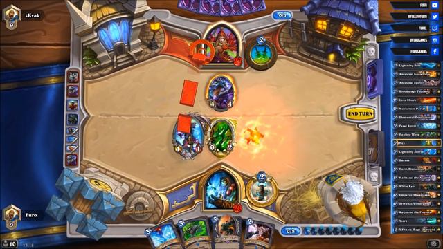 Hearthstone | ANTI AGGRO CONTROL ELEMENTAL SHAMAN Deck Tech | GADGETZAN Furo Legend смотреть онлайн