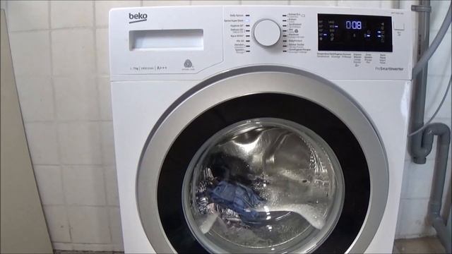 Xpress Super Short 800 rpm wash program BEKO WMY 71483 LMB2 Washing machine, lavadora #155 смотреть онлайн