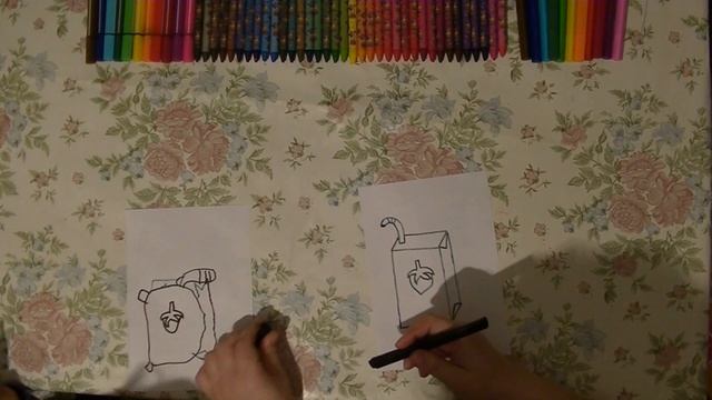 Как рисовать сок / how to draw juice смотреть онлайн