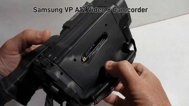 Samsung VP A12 8mm Camcorder смотреть онлайн