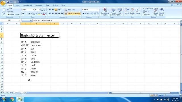 Excel for Beginners, Shortcuts tutorial in HINDI/URDU| Keyboard tricks and Shortcuts (2017) HD смотреть онлайн