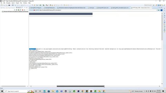 Spring MVC Annotation example смотреть онлайн