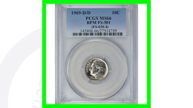 1969 Dime Coins Worth Money - Mint Error Dimes