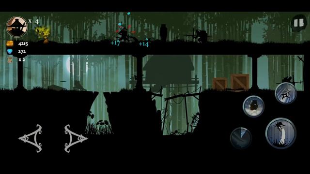 Ninja Arashi 1 глава 13-15 уровень,конец первой главы Ninja Arashi смотреть онлайн