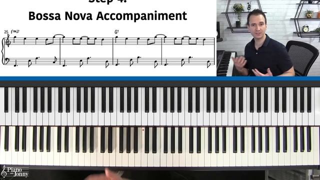How to Play Bossa Nova Piano in 5 Steps смотреть онлайн