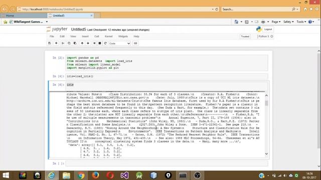 Linear Regression Python ||Python Machine learning using Anaconda and Jupyter notebook смотреть онлайн