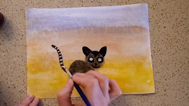 рисуем лемура смотреть онлайн