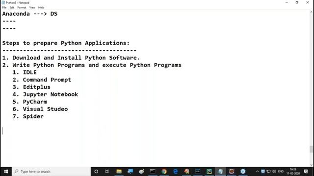 PYTHON tutorials || Session - 9 || by Mr. Nagoor Babu On 11-02-2020 @ 3PM смотреть онлайн