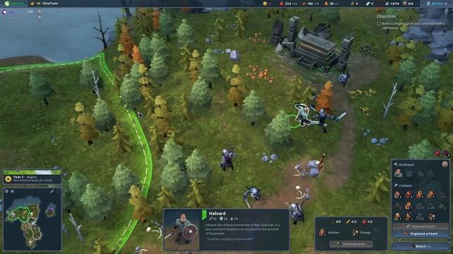 Northgard Chapter 4 Hard Difficulty You don't need Gold! | Let's Play Northgard Gameplay смотреть онлайн