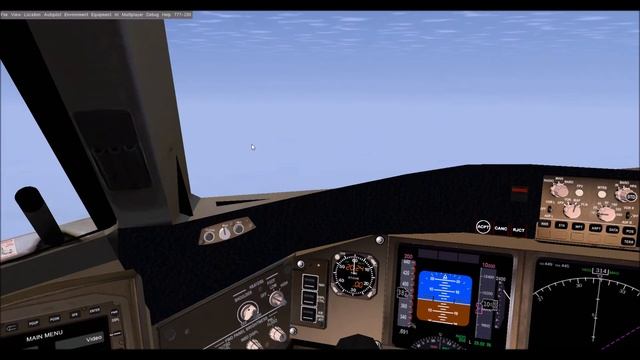 FlightGear part 1 learning how to fly смотреть онлайн