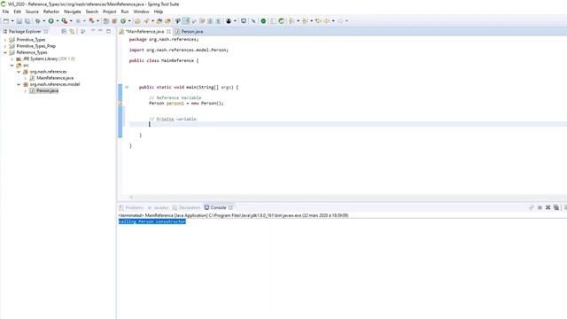 Java Reference types смотреть онлайн