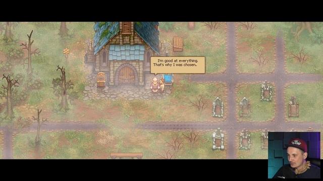 ШЕДЕВР! ЛУЧШИЙ СИМУЛЯТОР КЛАДБИЩА - Graveyard Keeper (прохождение на русском) #1 смотреть онлайн