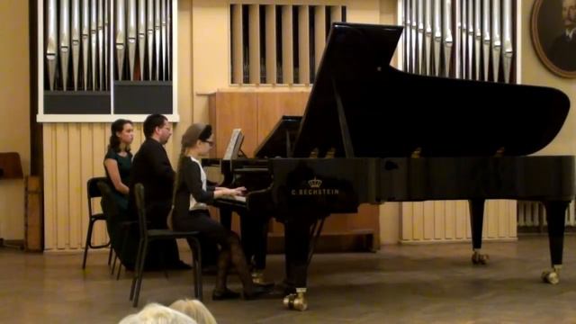 Pochebut Elizaveta (10 years). V.A. Mozart Piano Concerto No. 12 in A major, K. 414 p.1 Allegro смотреть онлайн