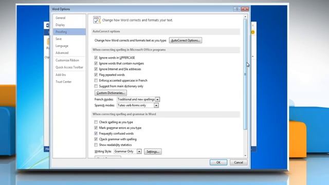 How to Turn ON Automatic Spell Check in Microsoft® Word 2013 смотреть онлайн