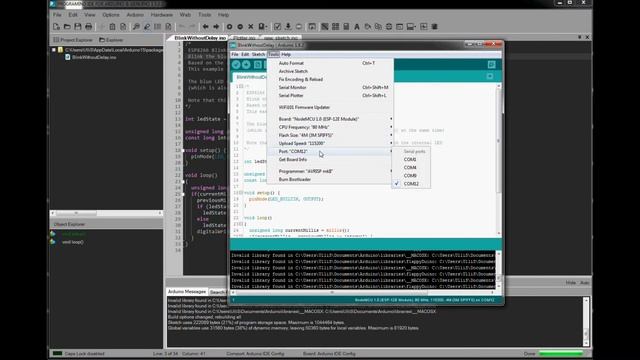 Tutorial: Use ESP8266 or NodeMCU with PROGRAMINO IDE for Arduino смотреть онлайн