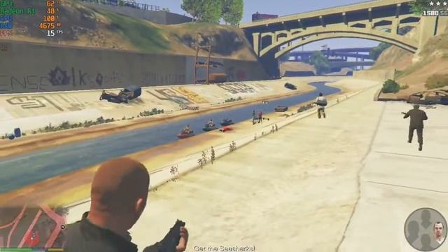 GTA 5 Low End PC Gameplay AMD A6 Radeon R4 Graphics : AMD A6 9225 Gaming смотреть онлайн