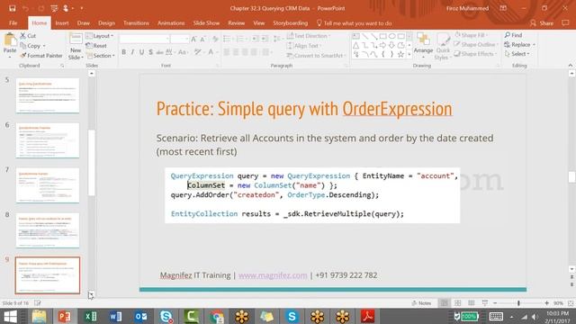 Intro to Query Expression, FetchXML and LINQ Intro Query CRM Data Dynamics crm смотреть онлайн
