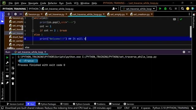 Python Tutorial Day19 |SET(definition, creation, traversal & methods) |Code With Subbu смотреть онлайн