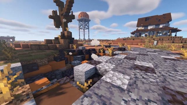 Minecraft Fallout Post-Apocalyptic Town and Bunker смотреть онлайн