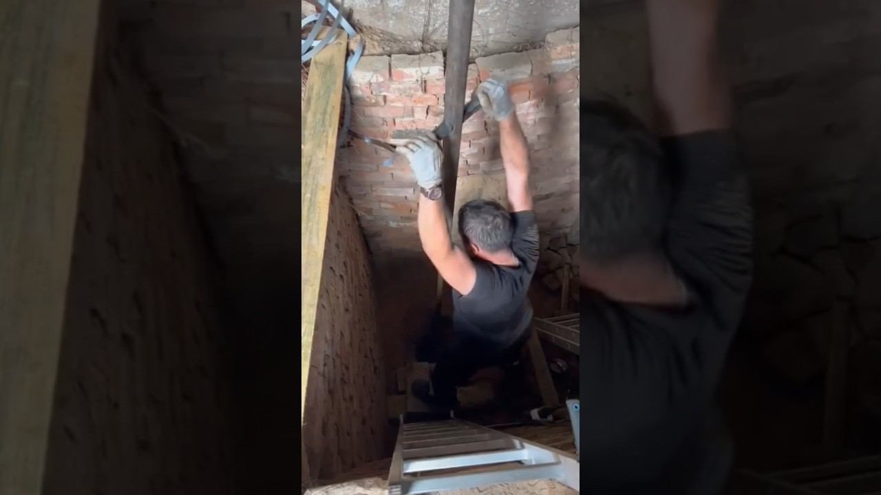 Добил скважину-иглу до 11.6 м .Во что-то упёрся. Пока решил оставить на этой глубине. смотреть онлайн