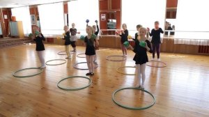 Веселые кубики Разминка для детей