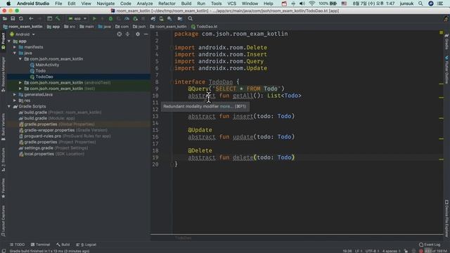 모던 안드로이드 #2 - [Kotlin] DB를 이용한 데이터 저장 방법 Room смотреть онлайн