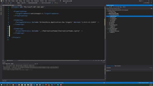 Building an Orchard Core Theme смотреть онлайн