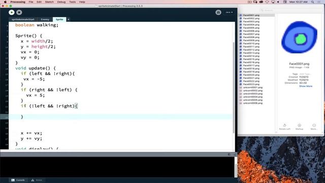 Programming keyboard movement and sprite animations смотреть онлайн
