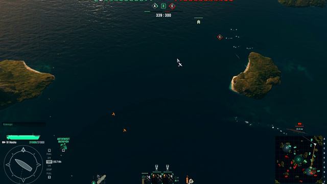 World of Warship. Авианосцы Lengley и Hosho - тяжёлая судьба первых авианосцев смотреть онлайн