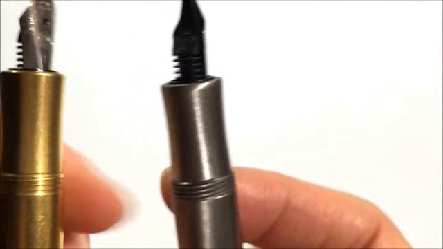 Kaweco Steel Sport v.s. Brass Sport 鋼筆 смотреть онлайн