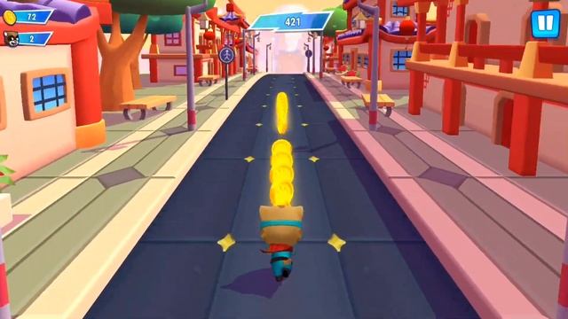 Talking Tom Hero Dash Daily Mission / Tom & Hank & Angela & Ginger / Full Screen Game смотреть онлайн