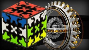 Как собрать Куб Гир Шестеренчатый, Gear Cube how to solve