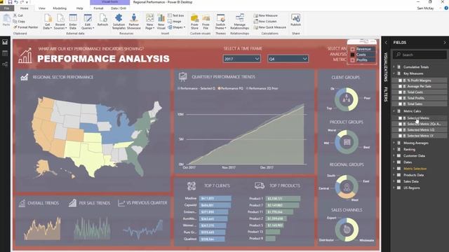 Create An Entirely Dynamic Report In Power BI - Advanced Visualization Technique смотреть онлайн