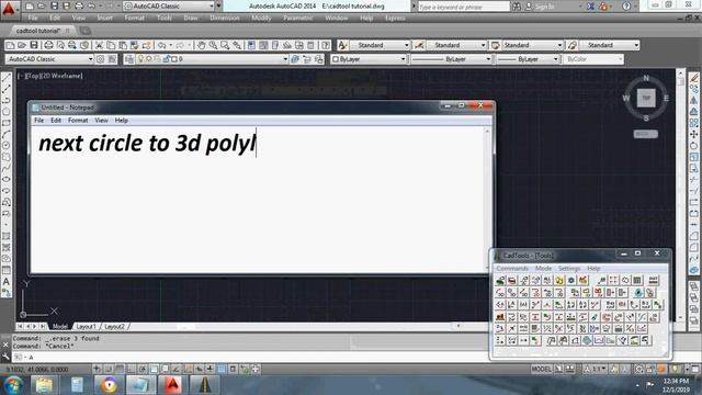Cad Tools Tutorial-01 Converting for Easy Poly line смотреть онлайн