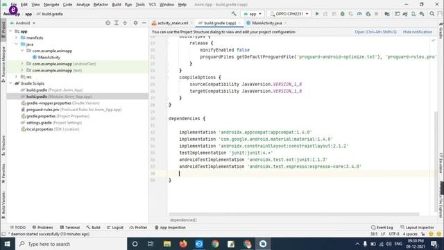 How to add and use Lottie Animation in Android Studio | Android App Development with Java tutorial смотреть онлайн