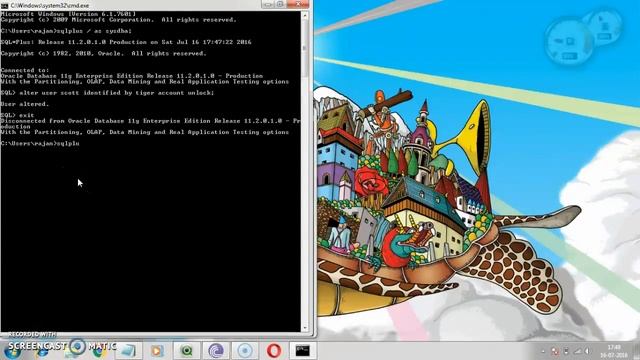 Reset user account in oracle смотреть онлайн