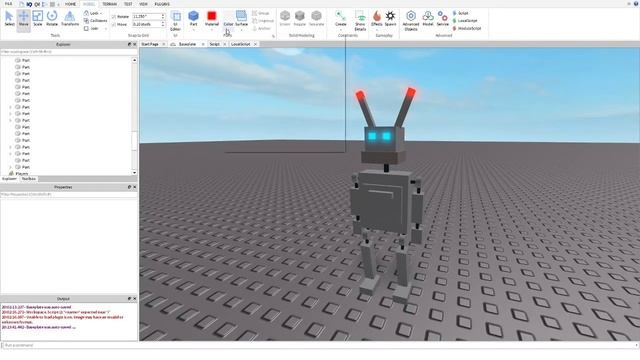 ROBLOX Studio Live - Animation Editor Tutorial (3:23) + Building смотреть онлайн