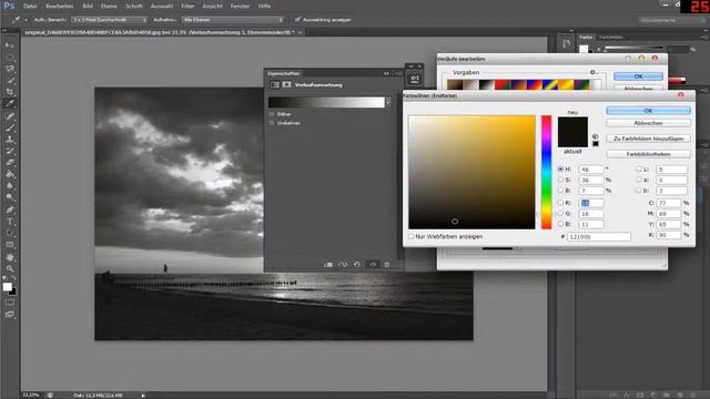 Photoshop #8 - Sonnenuntergang verschönern (CS6)