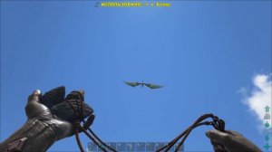ARK Survival Evolved Приручение Птеродактиля на 10 уровне!