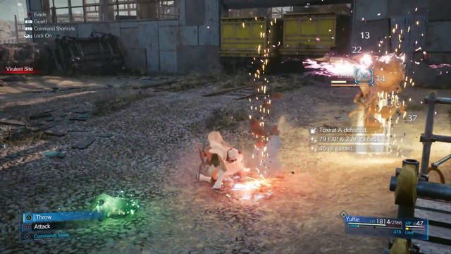 Tutorial: Destroying Objects, Sector 7 Slums - Outskirts | Final Fantasy VII Remake Intergrade: смотреть онлайн