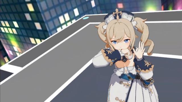 genshin impact Barbara mmd saturday (GO BARBARA GO) смотреть онлайн