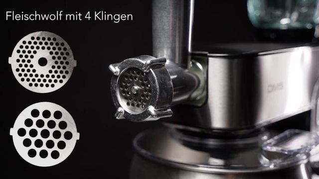 DMS® 3in1 Edelstahl Küchenmaschine Rührmaschine 6,5 Liter 2300 Watt KMFB-2300D смотреть онлайн