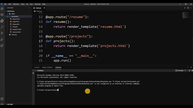 Portfolio Website using Django смотреть онлайн